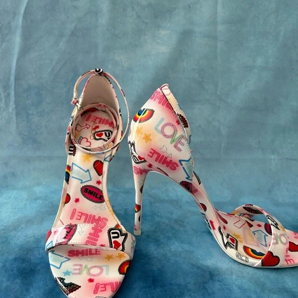 Aldo Colorful Fun High Shoes - Picture 2 of 3